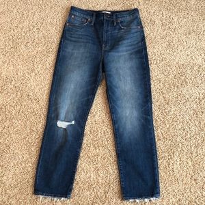 MADEWELL THE PERFECT VINTAGE CROP JEAN